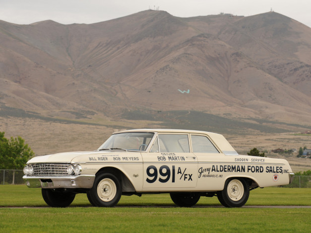 Обои картинки фото ford, galaxie, 406, lightweight, автомобили