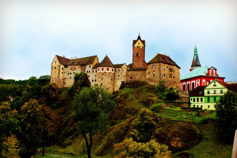 Картинка сastle loket Чехия города дворцы замки крепости чехия замок