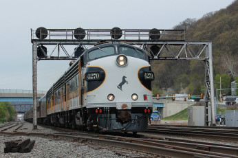 Картинка техника поезда состав локомотив дорога железная