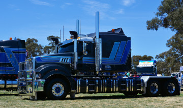 Картинка mack+titan автомобили mack тяжелый грузовик седельный тягач