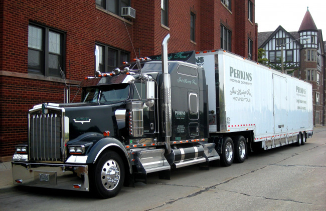Обои картинки фото kenworth, автомобили, тяжелый, седельный, грузовик, тягач