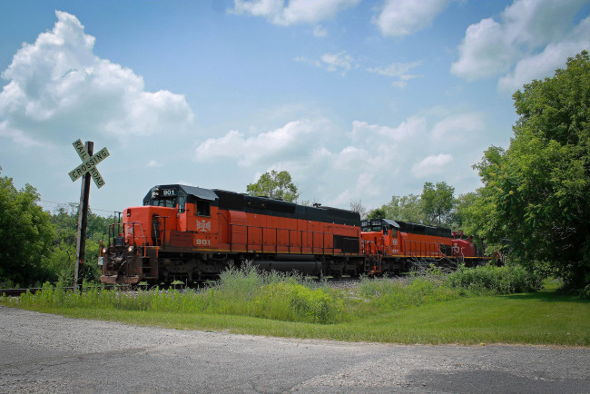 Обои картинки фото техника, поезда, дорога, железная, состав, локомотив