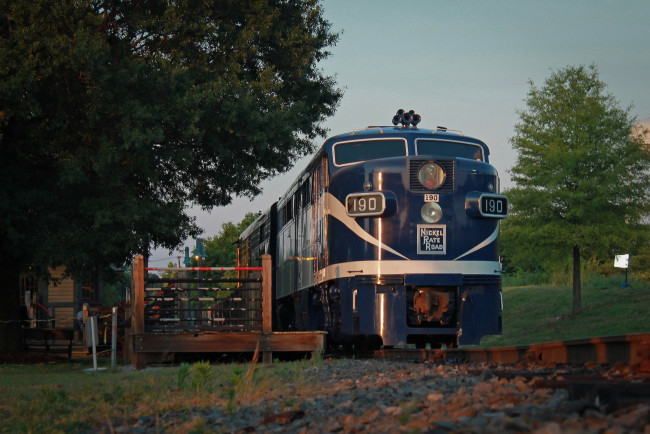 Обои картинки фото техника, поезда, локомотив, дорога, железная, состав
