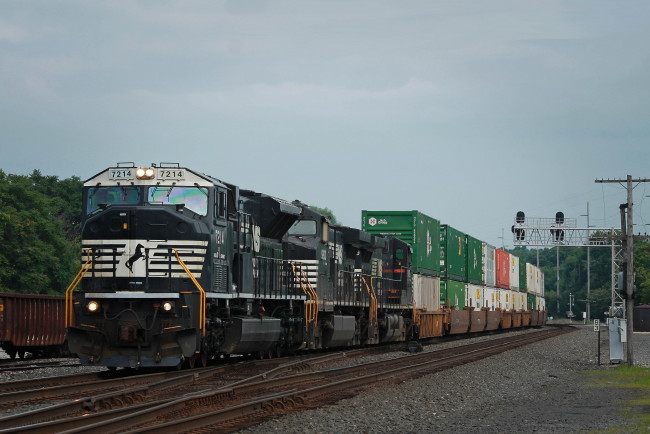 Обои картинки фото техника, поезда, состав, дорога, железная, локомотив