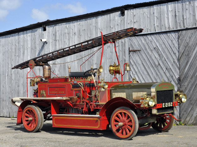 Обои картинки фото автомобили, пожарные машины, merryweather, fire, engine, 1913г