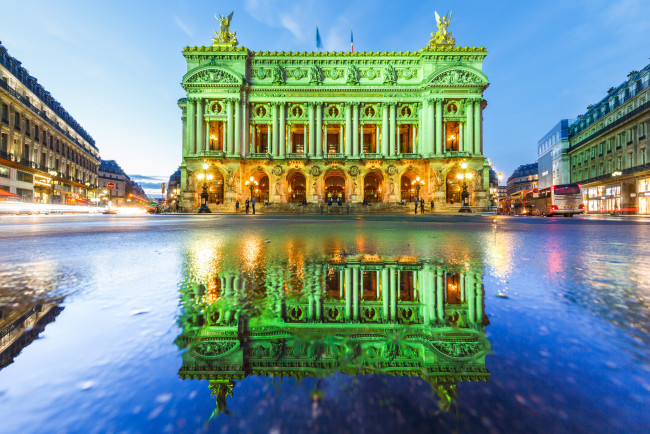 Обои картинки фото opera garnier in paris, города, париж , франция, опера