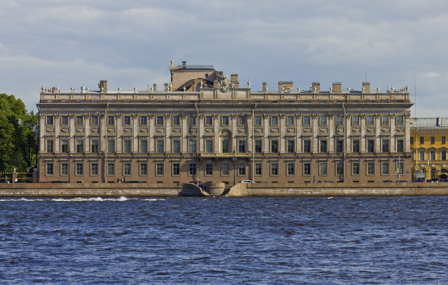Обои картинки фото мраморный дворец, города, санкт-петербург,  петергоф , россия, санкт-, петербург, мраморный, дворец