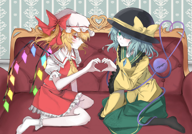 Обои картинки фото аниме, touhou, тохо