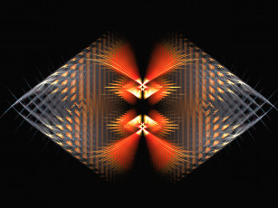 Картинка 3д графика fractal фракталы узор фон