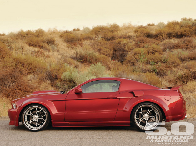 Обои картинки фото автомобили, mustang, ford-mustang