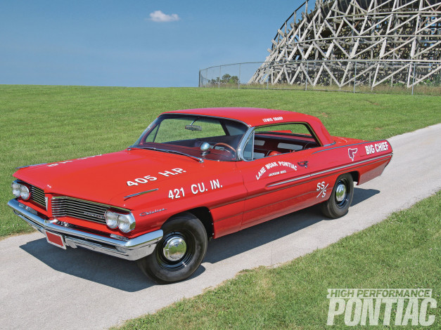 Обои картинки фото автомобили, pontiac, 1962-pontiac-super-duty-catalina