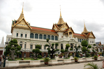 Картинка королевский дворец рамы аюттая таиланд города дворцы замки крепости архитектура позолота