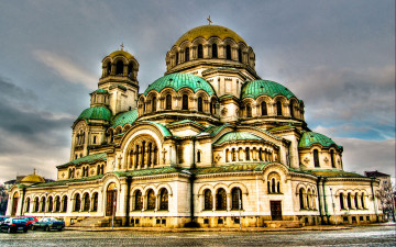 обоя собор, александра, невского, софия, болгария, города, православные, церкви, монастыри, огромный, купола