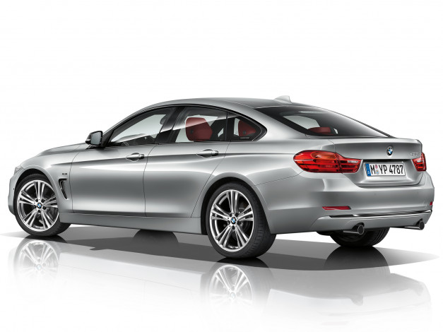 Обои картинки фото автомобили, bmw, 2014, line, f36, sport, coupе, gran, 435i