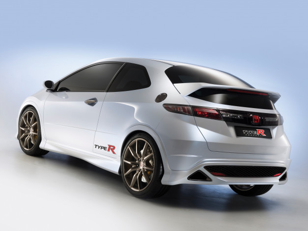 Обои картинки фото автомобили, honda, civic, 2006, concept, type-r