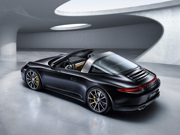 Обои картинки фото автомобили, porsche, 2014, 991, targa, 4s, 911