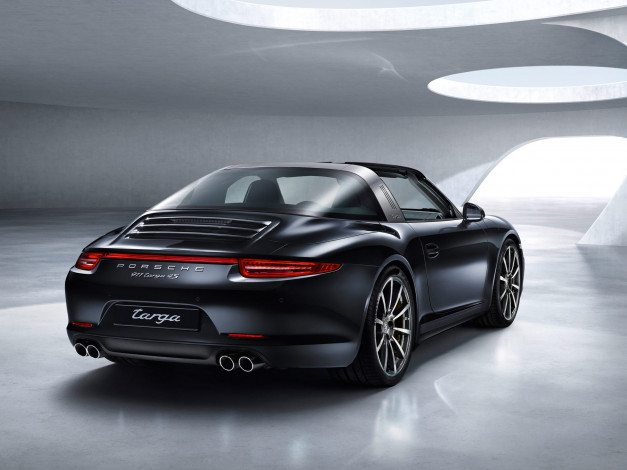 Обои картинки фото автомобили, porsche, 911, targa, 4s, 991, 2014