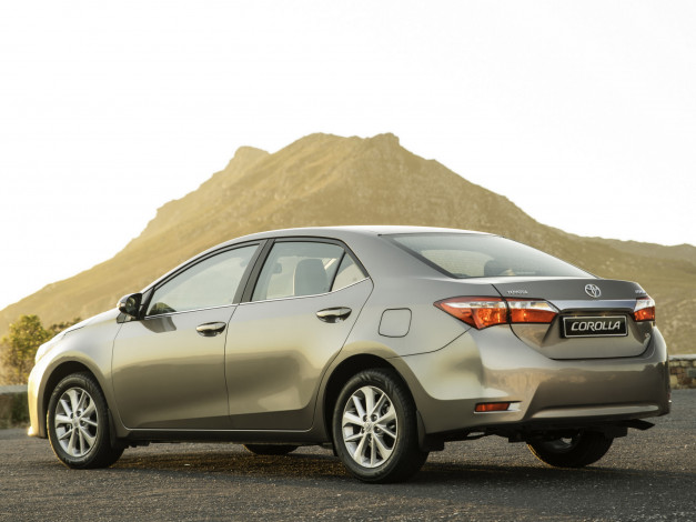 Обои картинки фото автомобили, toyota, 2014, za-spec, corolla