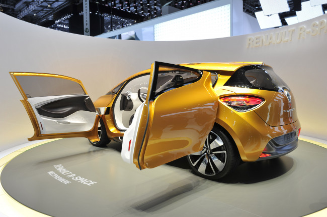 Обои картинки фото renault-r-space-geneva-2011, автомобили, выставки и уличные фото, geneva