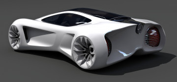 Картинка mercedes-benz+biome+concept автомобили mercedes-benz biome concept автомобиль белый