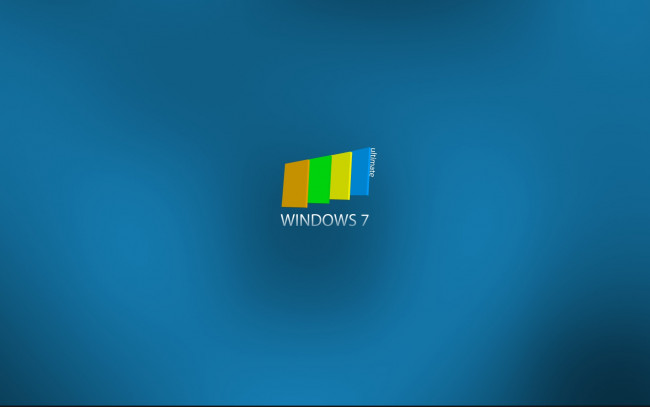 Обои картинки фото компьютеры, windows 7 , vienna, фон, логотип