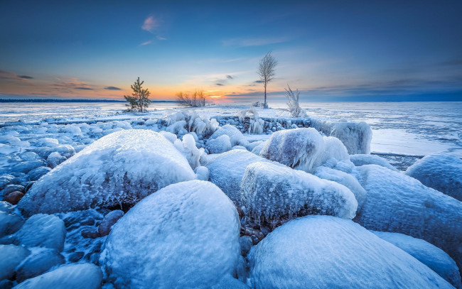 Обои картинки фото природа, зима, лед