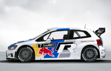 обоя volkswagen polo r-wrc 2013, автомобили, volkswagen, 2013, r-wrc, polo