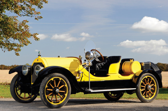 Обои картинки фото cadillac model-57 raceabout 1918, автомобили, cadillac, model-57, 1918, raceabout