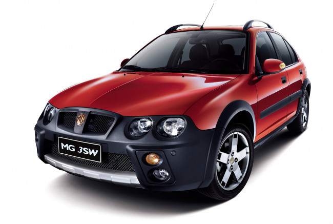 Обои картинки фото mg 3sw 2008, автомобили, mg, 2008, красный, 3sw