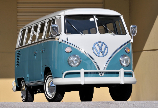 Обои картинки фото volkswagen t1 deluxe bus 1963, автомобили, volkswagen, t1, 1963, bus, deluxe