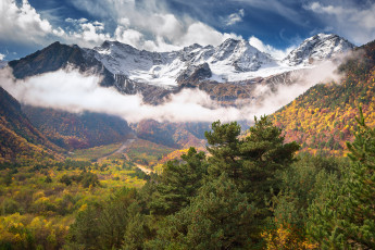 Картинка дигорское+ущелье природа горы дигорское ущелье кавказ северная осетия россия