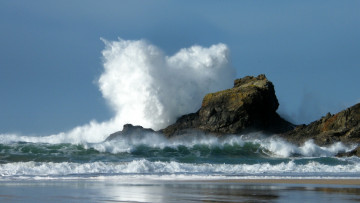 Картинка природа побережье море волна