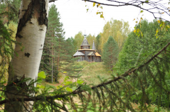 Картинка города -+православные+церкви +монастыри лес храм