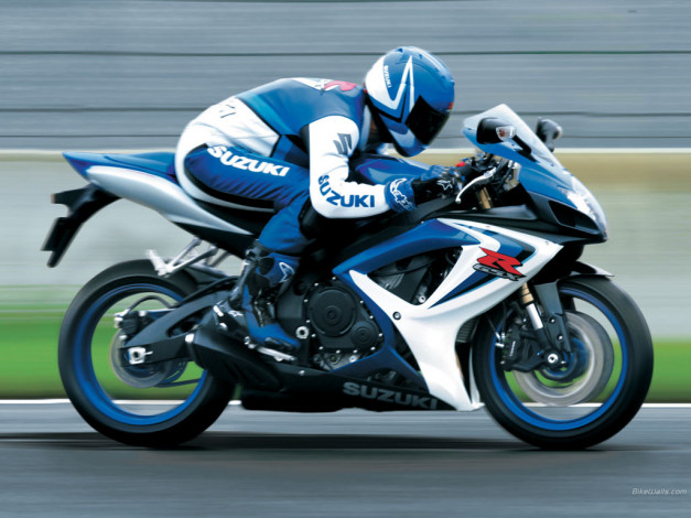 Обои картинки фото suzuki, gsx, r600, мотоциклы