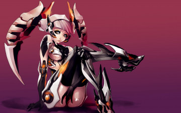 Картинка №677120 аниме weapon blood technology robo-girl