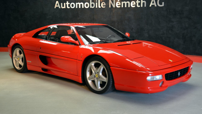 Обои картинки фото ferrari, 355, автомобили, s, p, a, гоночные, спортивные, италия