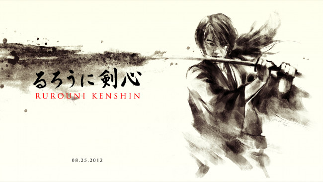 Обои картинки фото аниме, rurouni kenshin, kenshin, himura