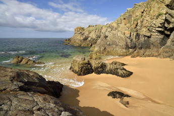 Картинка природа побережье океан пляж скалы