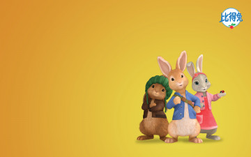 обоя peter rabbit , кролик питер, мультфильмы, - peter rabbit, кролик