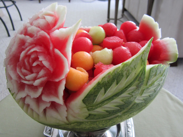 Обои картинки фото еда, фрукты,  ягоды, арбуз, дизайн