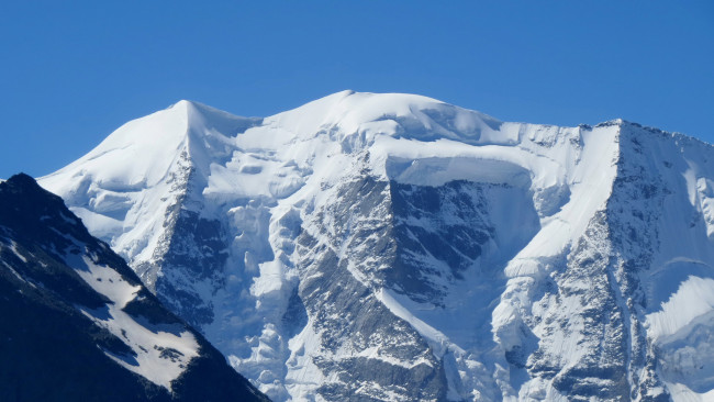 Обои картинки фото природа, горы, вершина, снег