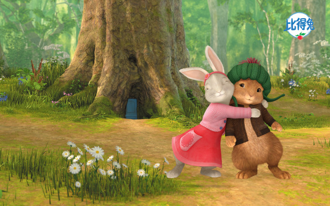 Обои картинки фото peter rabbit , кролик питер, мультфильмы, - peter rabbit, кролики