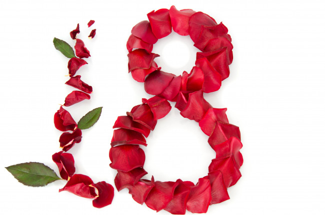 Обои картинки фото праздничные, международный женский день - 8 марта, розы, лепестки, праздник, женщины, 8, марта