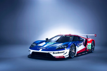 обоя автомобили, ford, 2016г, car, gt, race