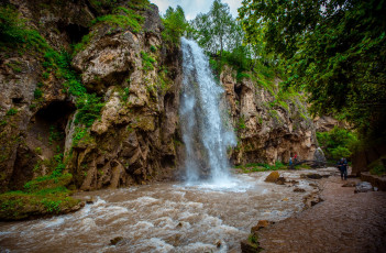 Картинка водопад природа водопады карачаево-Черкесия