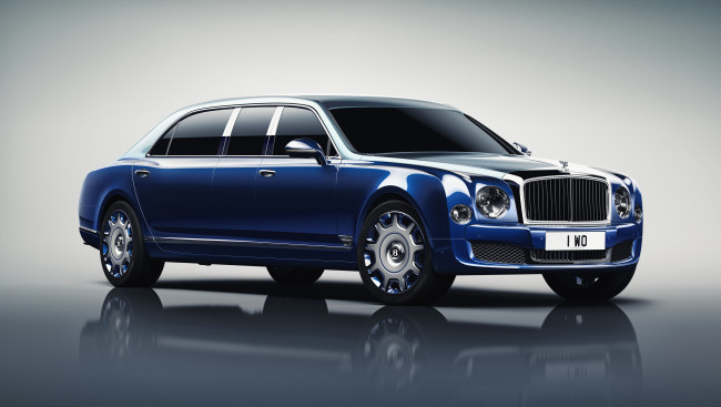 Обои картинки фото автомобили, bentley, grand, limousine, mulsanne, 2016г, by, mulliner