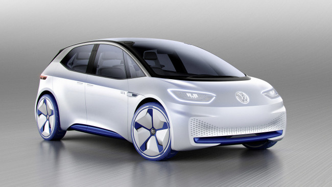 Обои картинки фото volkswagen i,  concept 2016, автомобили, volkswagen, 2016, concept, d, i