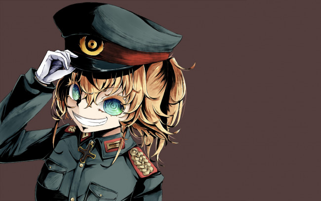 Обои картинки фото аниме, youjo senki, tanya, degurechaff