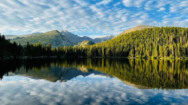 Обои картинки фото bear lake, rocky mountain national park, colorado, природа, реки, озера, bear, lake, rocky, mountain, national, park