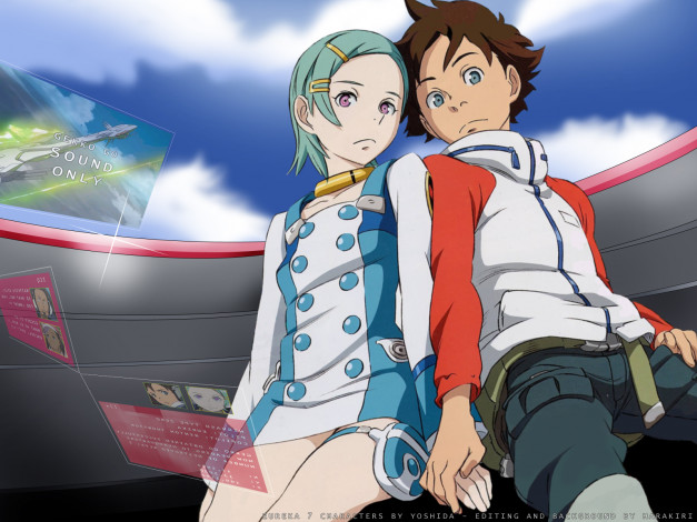 Обои картинки фото аниме, eureka, seven